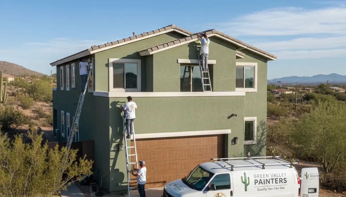 Professional house painting service in Tucson AZ by expert residential painting contractors